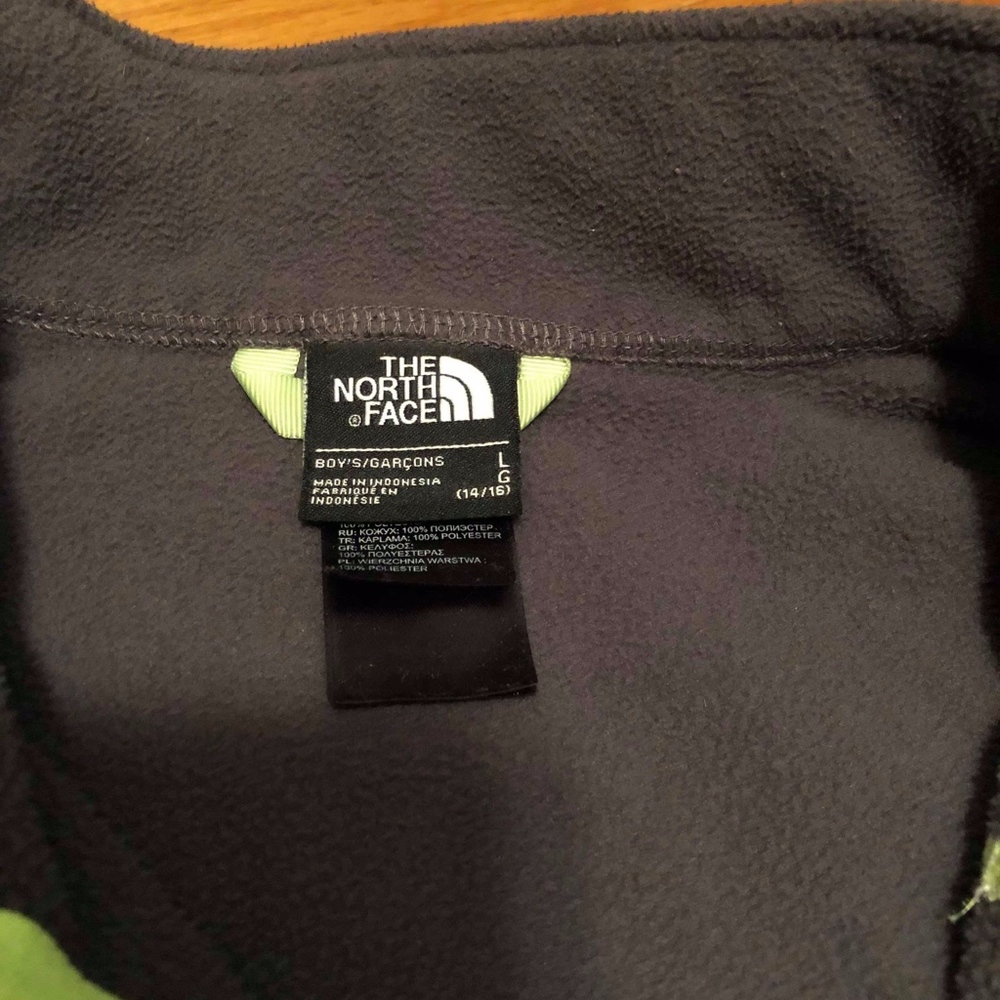 boys fleece north face jacket